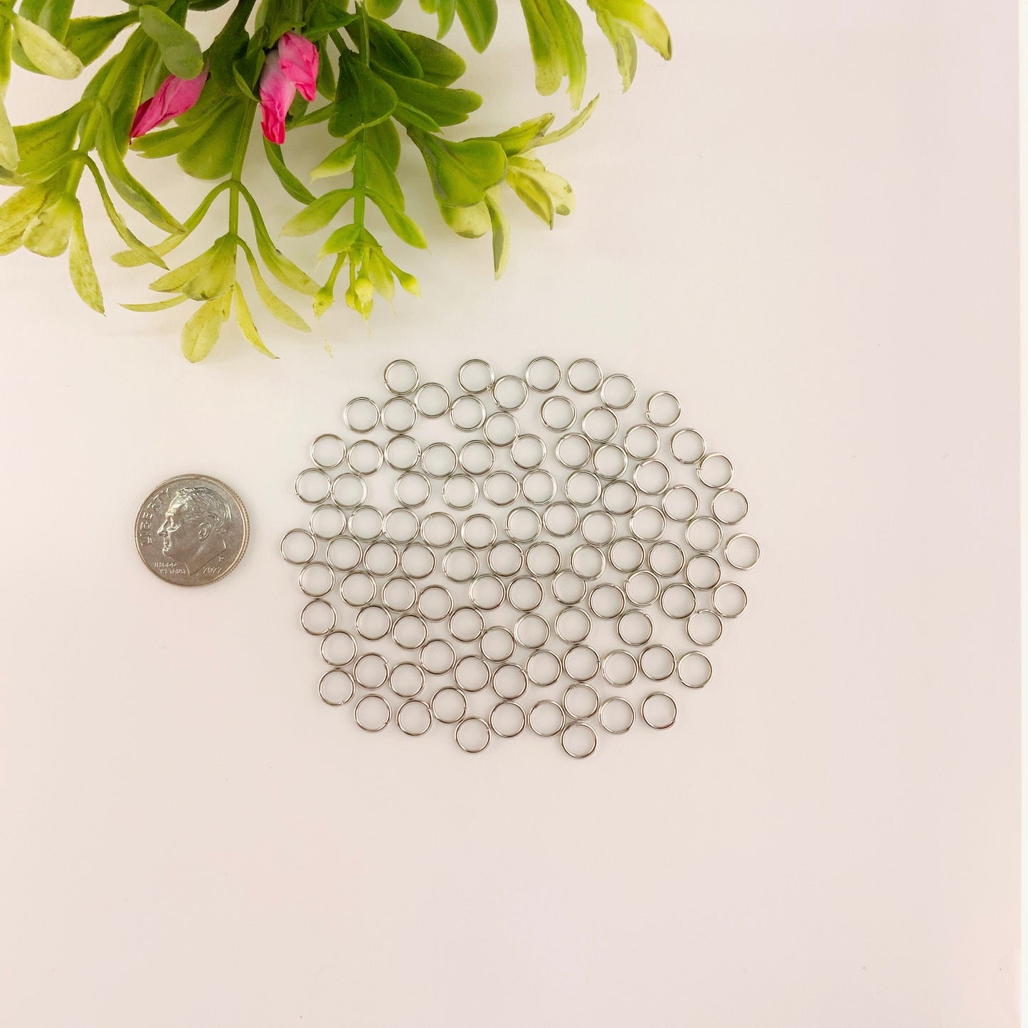 Stainless Steel Jump Rings for Jewelry Making – Multiple Sizes & Wire Gauges