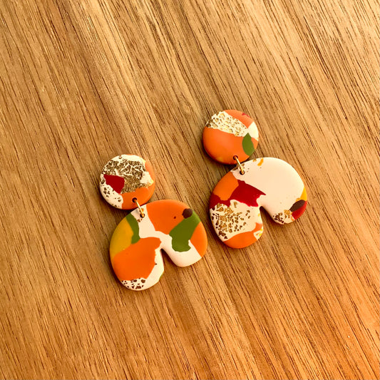 Autumn dangle earrings