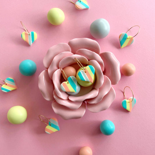 Hearts in color