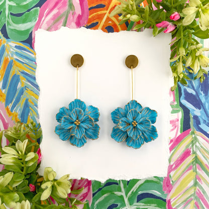 Spring Flower Earrings (several colors)