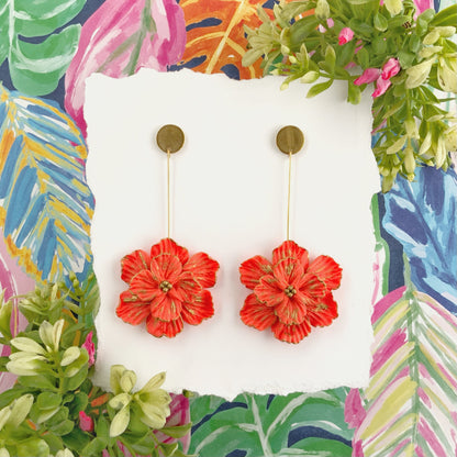 Spring Flower Earrings (several colors)