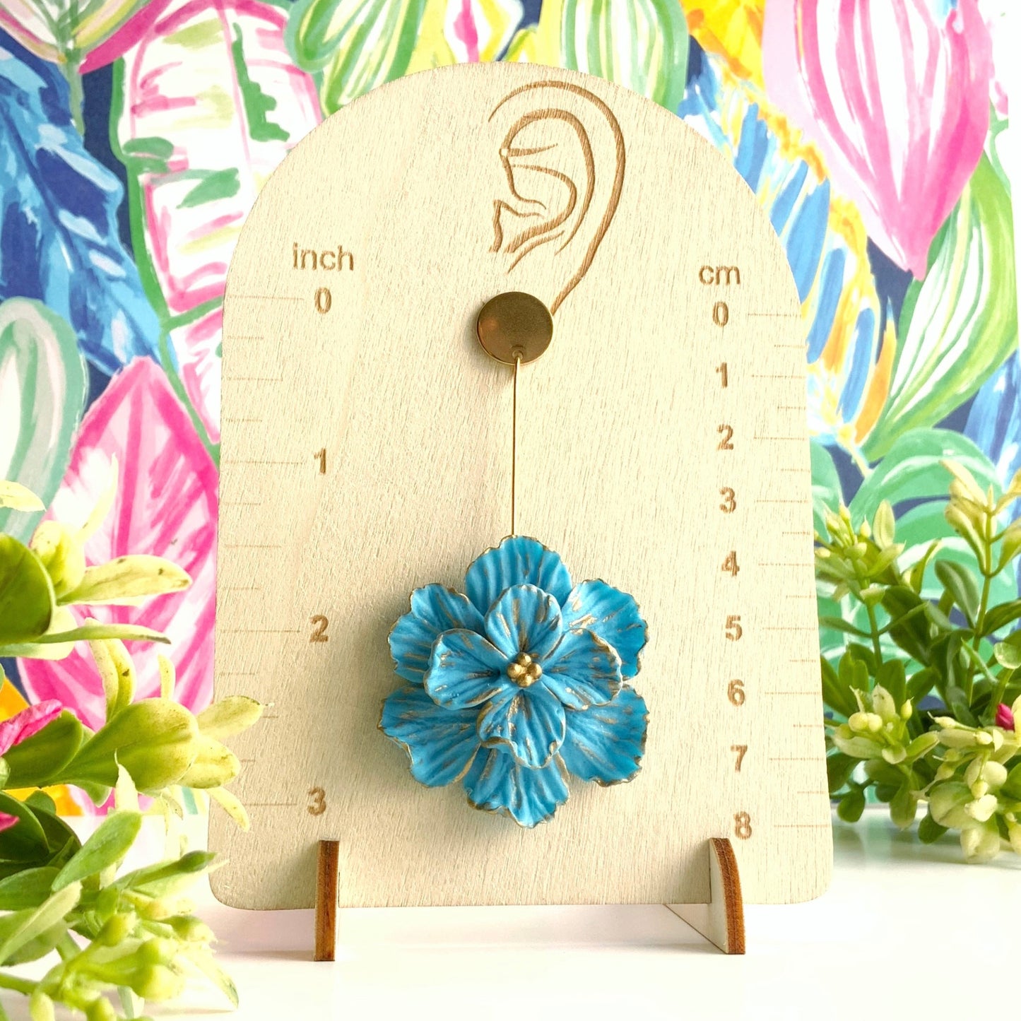 Spring Flower Earrings (several colors)