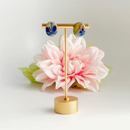 Organic Oval Studs-Small Size