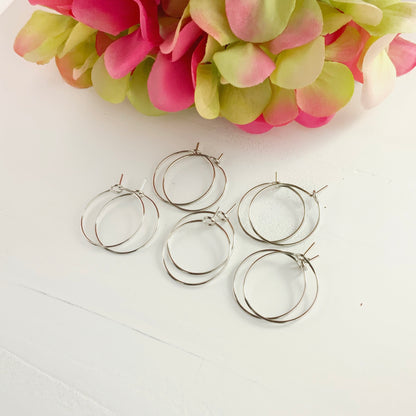 Stainless Steel Wine Hoops