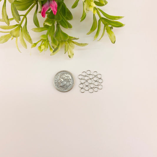 Stainless Steel Jump Rings for Jewelry Making – Multiple Sizes & Wire Gauges