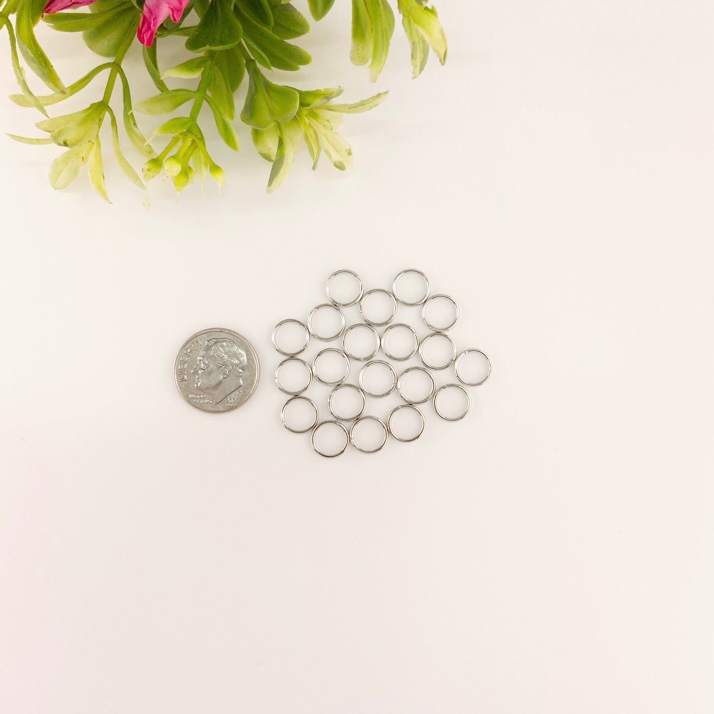 Stainless Steel Jump Rings for Jewelry Making – Multiple Sizes & Wire Gauges