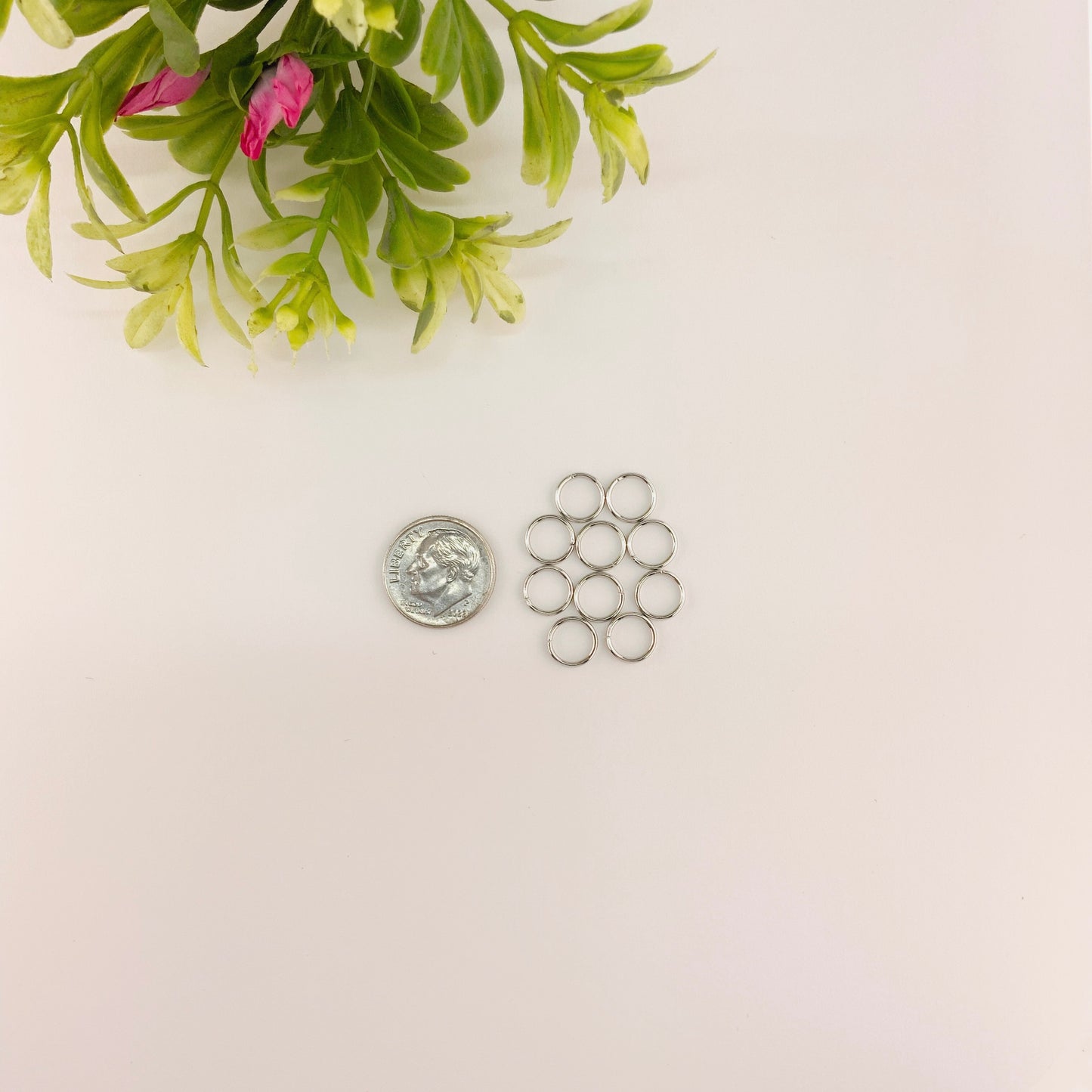 Stainless Steel Jump Rings for Jewelry Making – Multiple Sizes & Wire Gauges