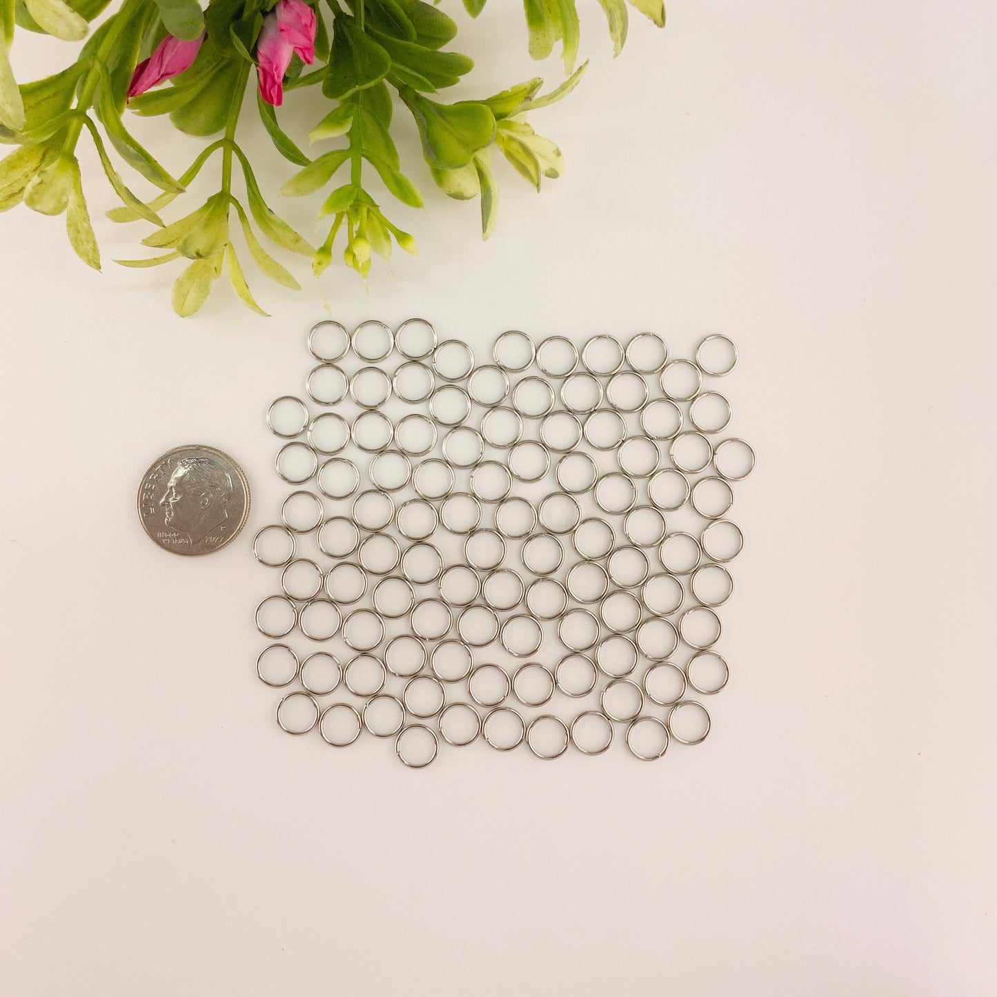 Stainless Steel Jump Rings for Jewelry Making – Multiple Sizes & Wire Gauges