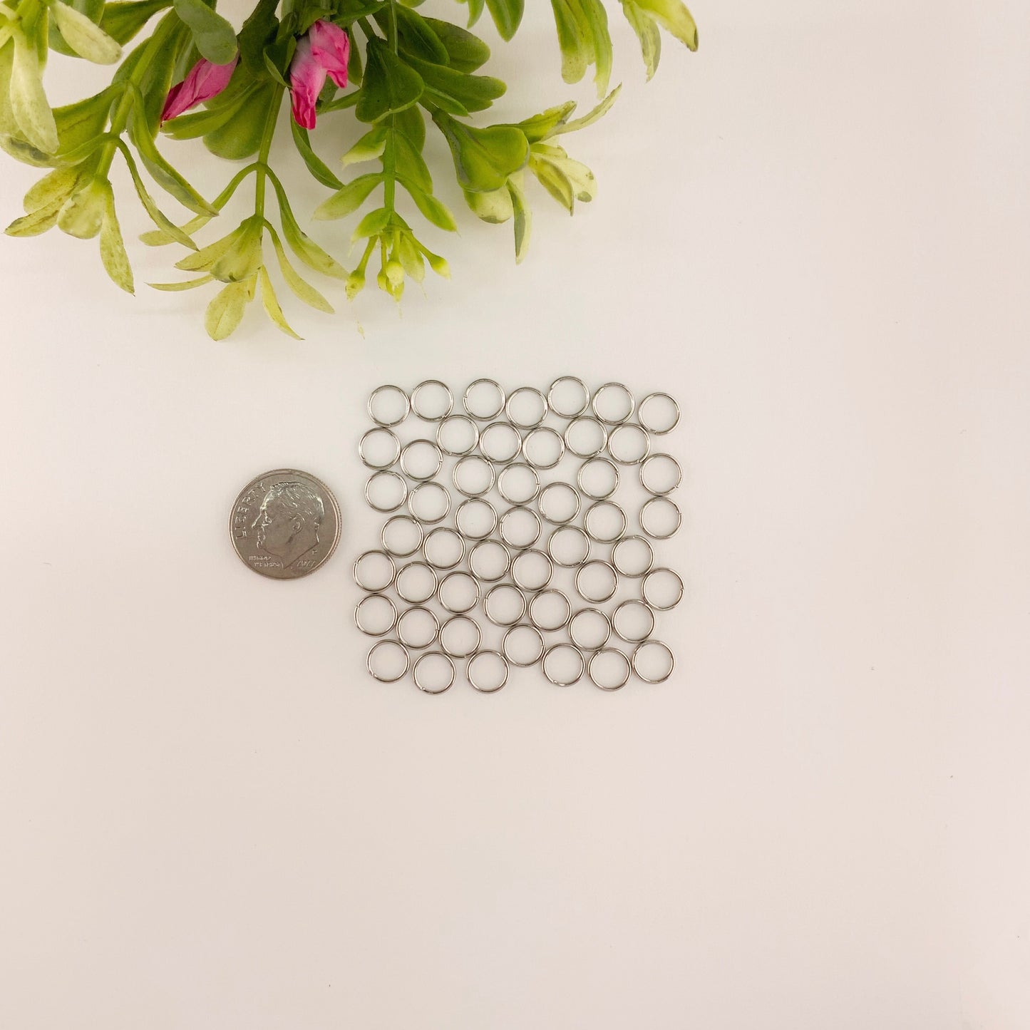 Stainless Steel Jump Rings for Jewelry Making – Multiple Sizes & Wire Gauges