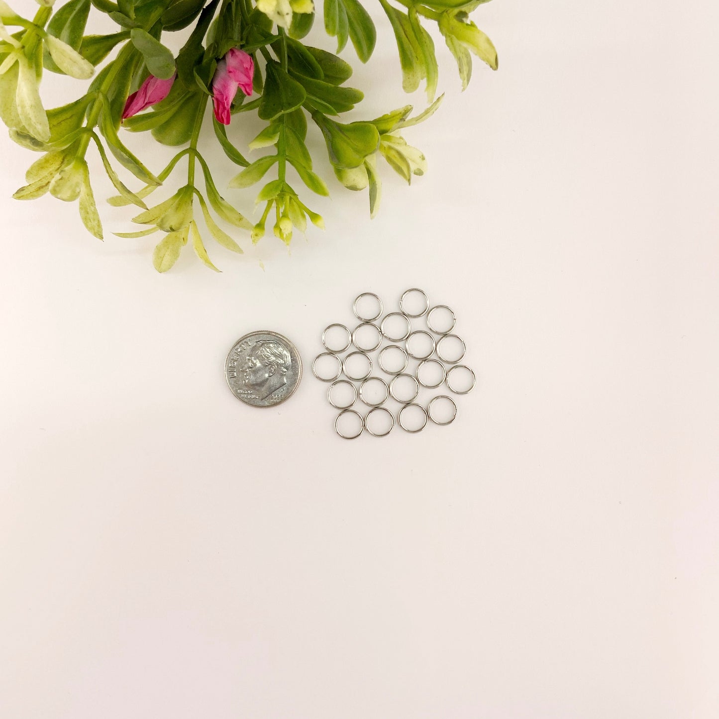 Stainless Steel Jump Rings for Jewelry Making – Multiple Sizes & Wire Gauges