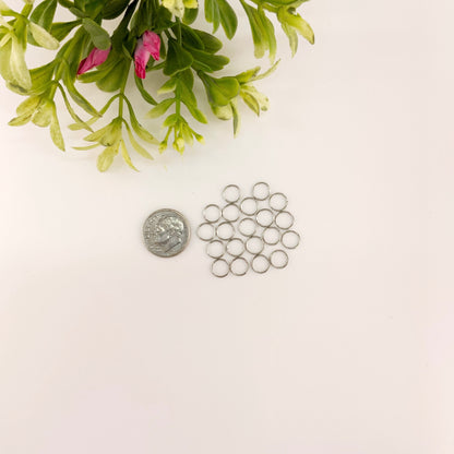 Stainless Steel Jump Rings for Jewelry Making – Multiple Sizes & Wire Gauges