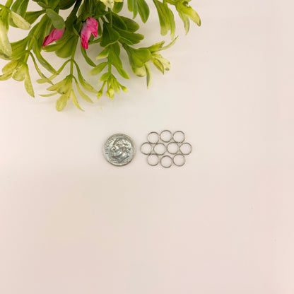 Stainless Steel Jump Rings for Jewelry Making – Multiple Sizes & Wire Gauges