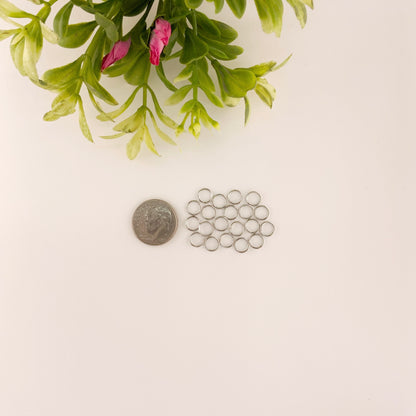 Stainless Steel Jump Rings for Jewelry Making – Multiple Sizes & Wire Gauges