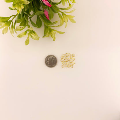 Gold Stainless Steel Jump Rings for Jewelry Making – Multiple Sizes & Wire Gauges