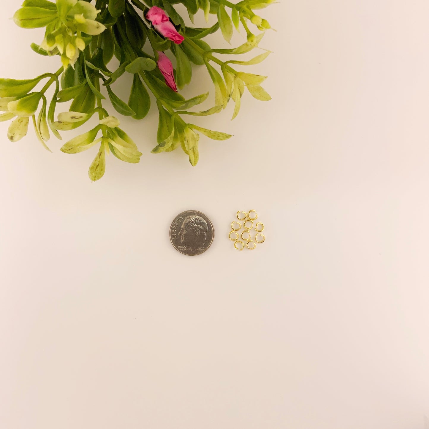 Gold Stainless Steel Jump Rings for Jewelry Making – Multiple Sizes & Wire Gauges