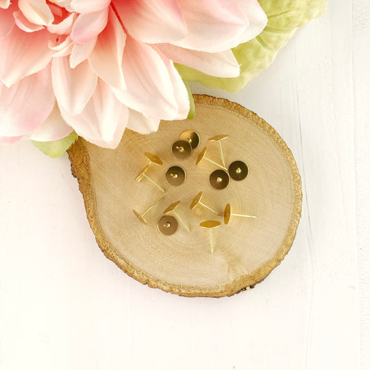 Stainless Steel Flat Pad Earring Posts | Jewelry Findings
